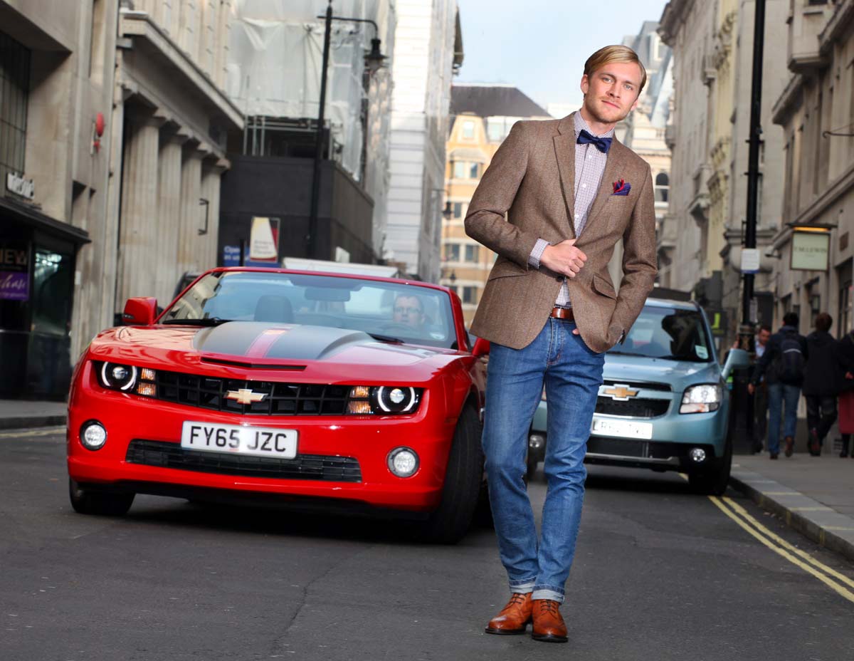 Fashion Shoot in Jermyn Street